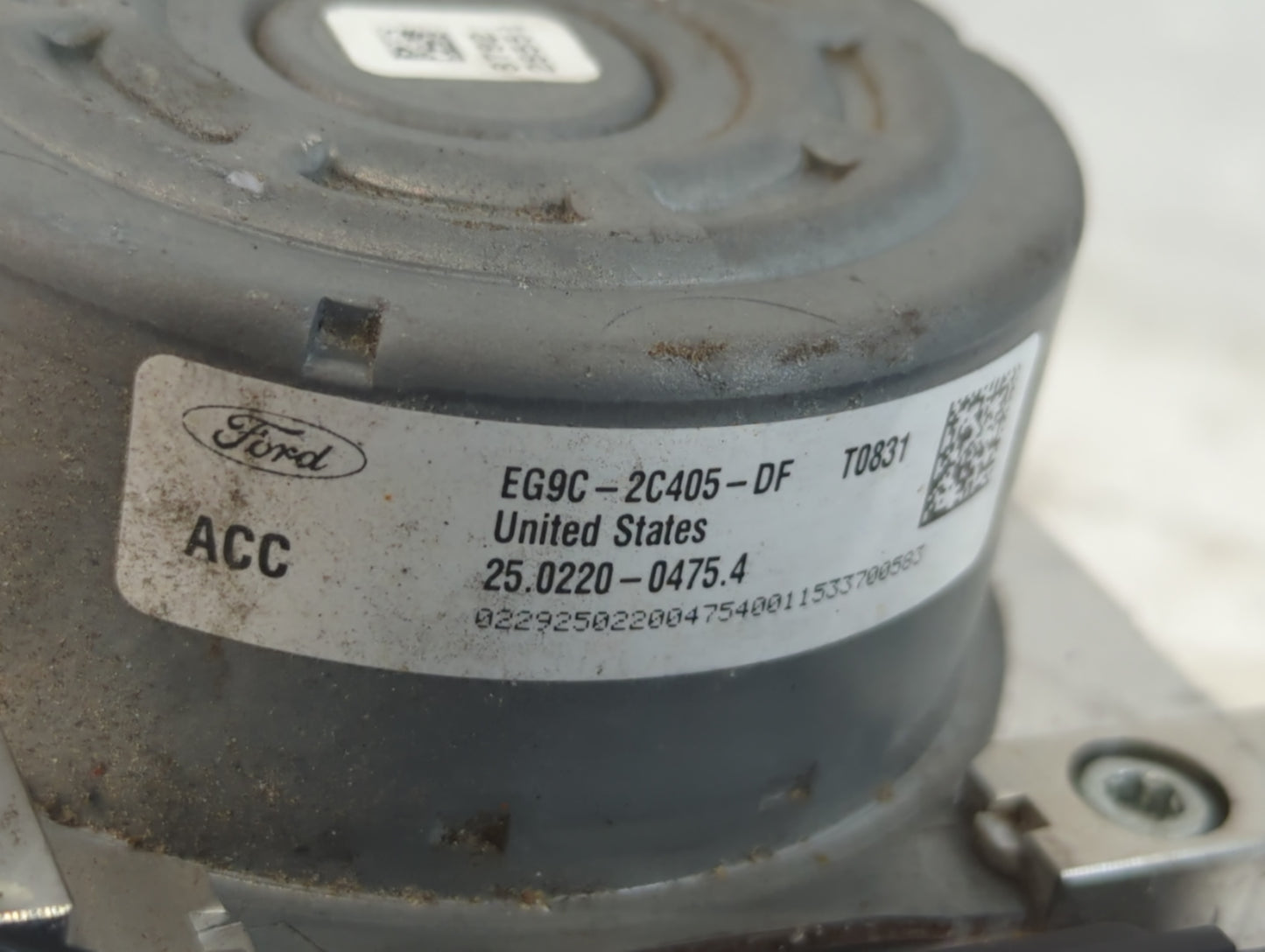 2014-2016 Ford Fusion ABS Pump Control Module Replacement P/N:EG9C-2C405-DF Fits Fits 2014 2015 2016 OEM Used Auto Parts - O