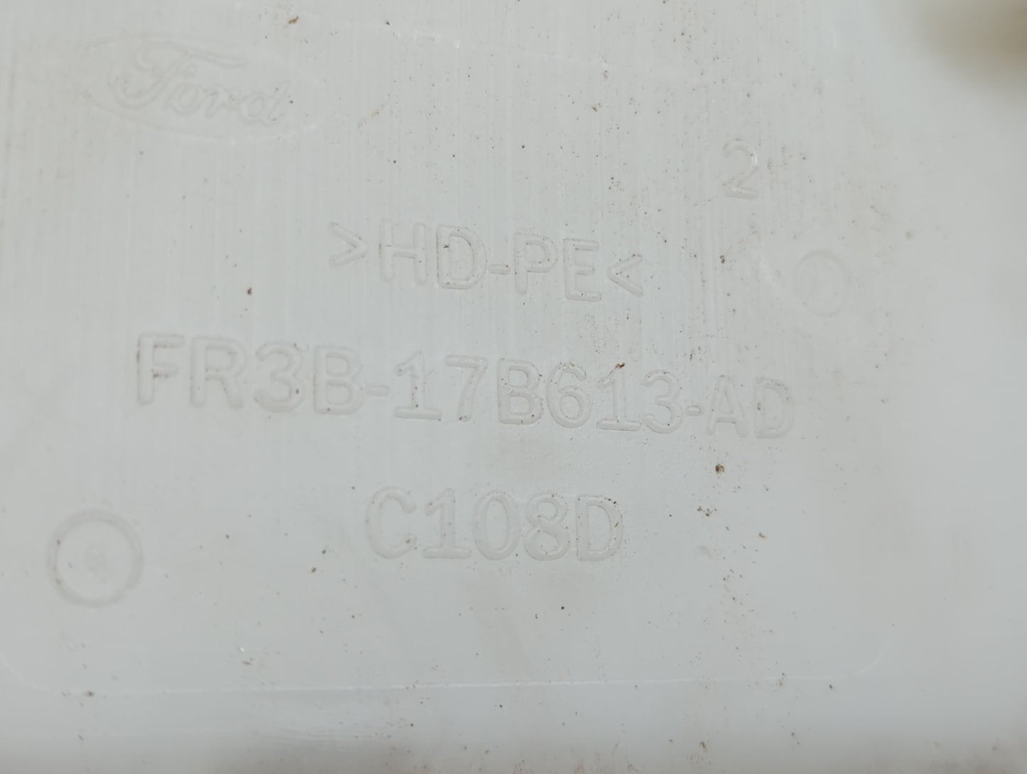 2015-2016 Ford Mustang Windshield Washer Fluid Reservoir Bottle Oem - Oemusedautoparts1.com
