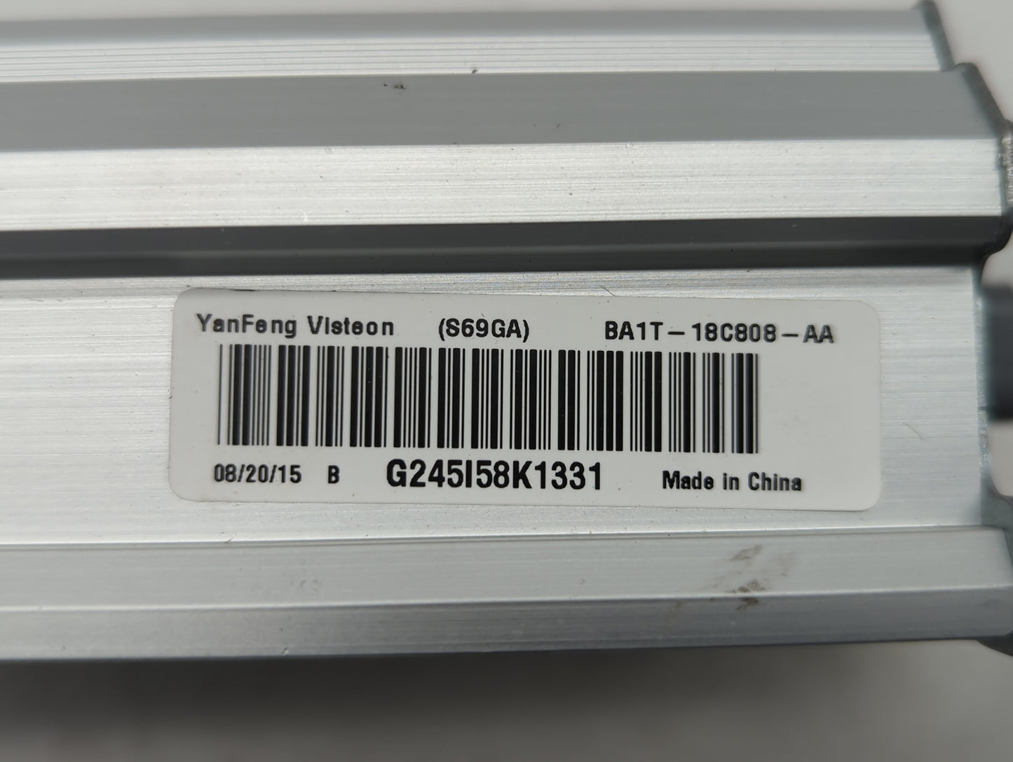 2016-2017 Ford Mustang Radio AM FM Cd Player Receiver Replacement P/N:BA1T-18C808-AA Fits Fits 2016 2017 OEM Used Auto Parts