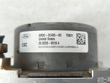 2015-2020 Ford Mustang ABS Pump Control Module Replacement P/N:GR3C-2C405-BB GR3C-2C405-BD Fits Fits 2015 2016 2017 2018 2019 2020 OEM Used Auto Parts