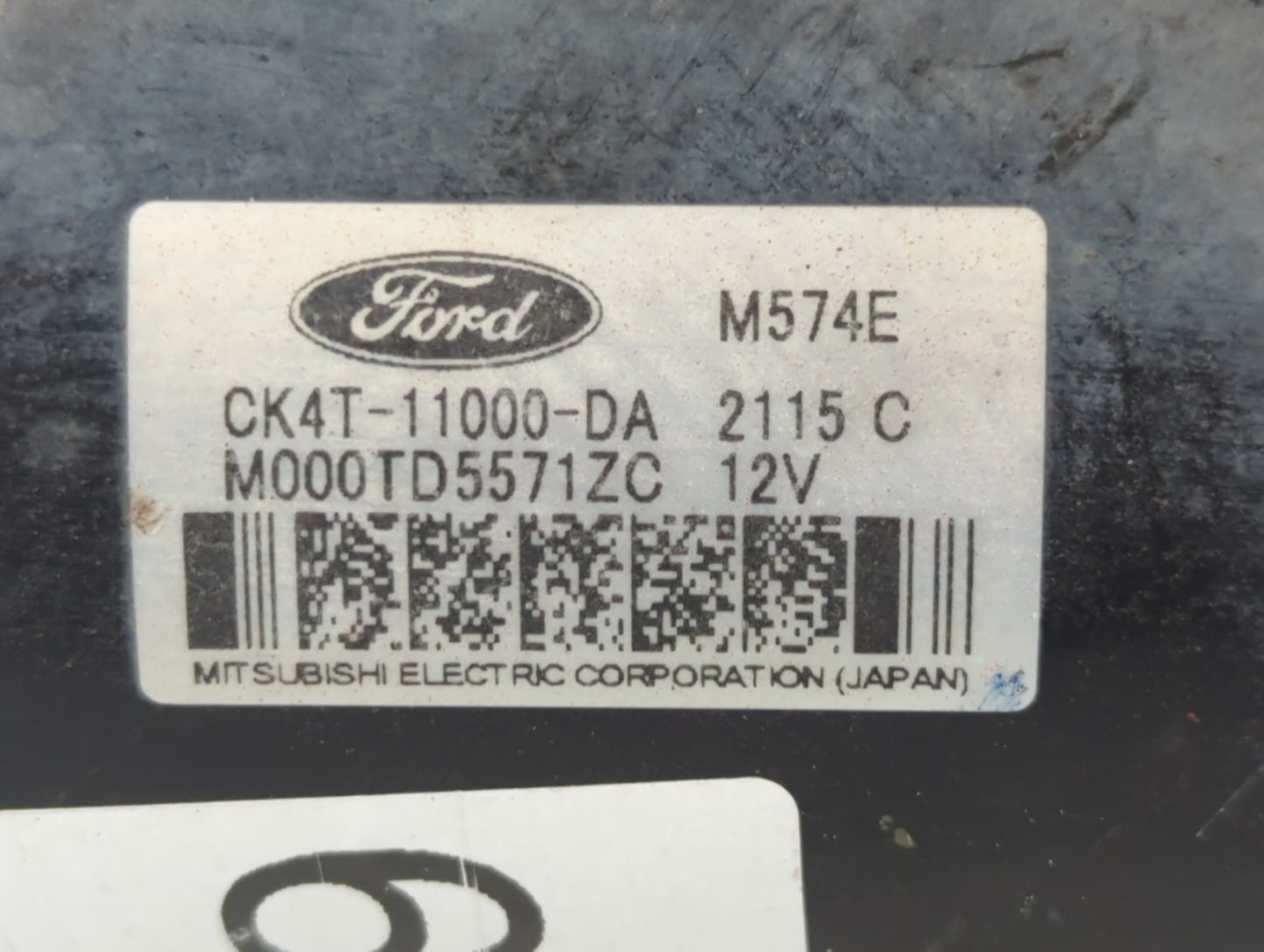 2015-2017 Ford Mustang Car Starter Motor Solenoid OEM P/N:2115 C CK4T-11000-DA Fits Fits 2015 2016 2017 2018 2019 2020 OEM U