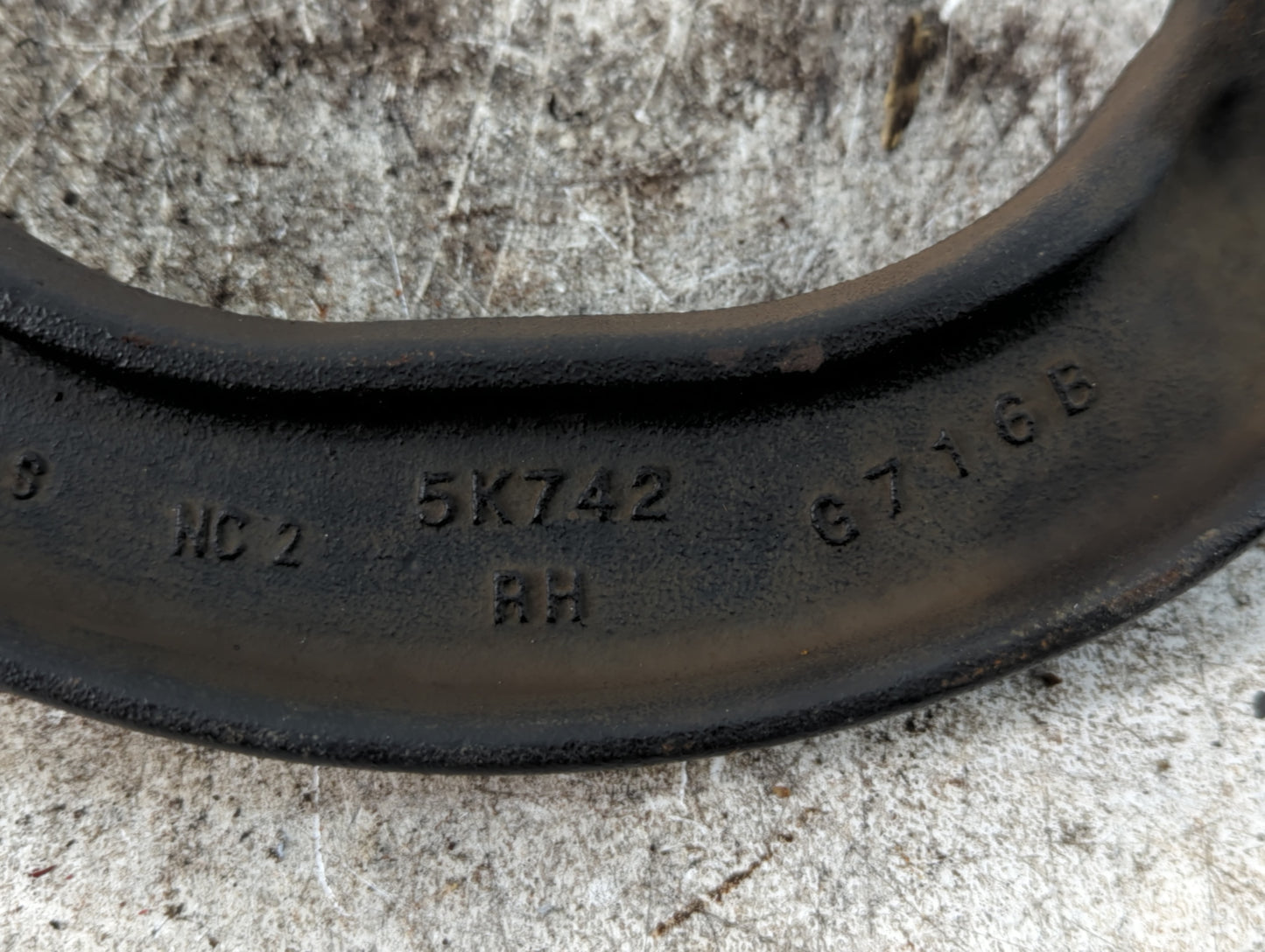 2015-2022 Ford Mustang Rear Passenger Right Upper Control Arm Oem - Oemusedautoparts1.com