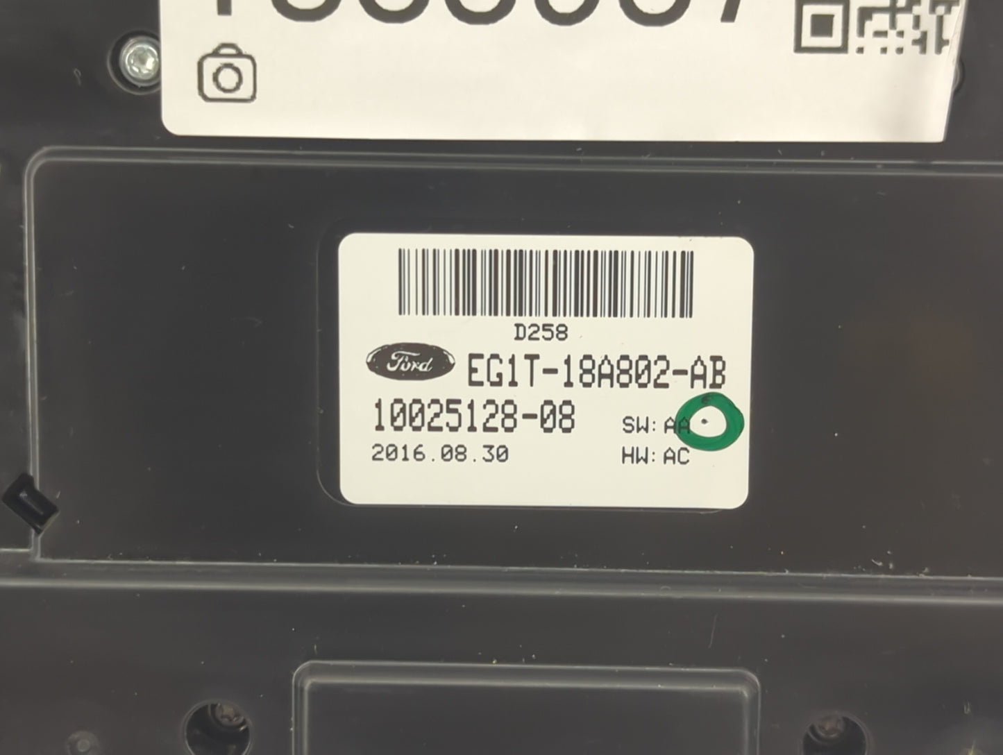 2014-2019 Ford Taurus Radio AM FM Cd Player Receiver Replacement P/N:EG1T-18A802-AB Fits Fits 2014 2015 2016 2017 2018 2019