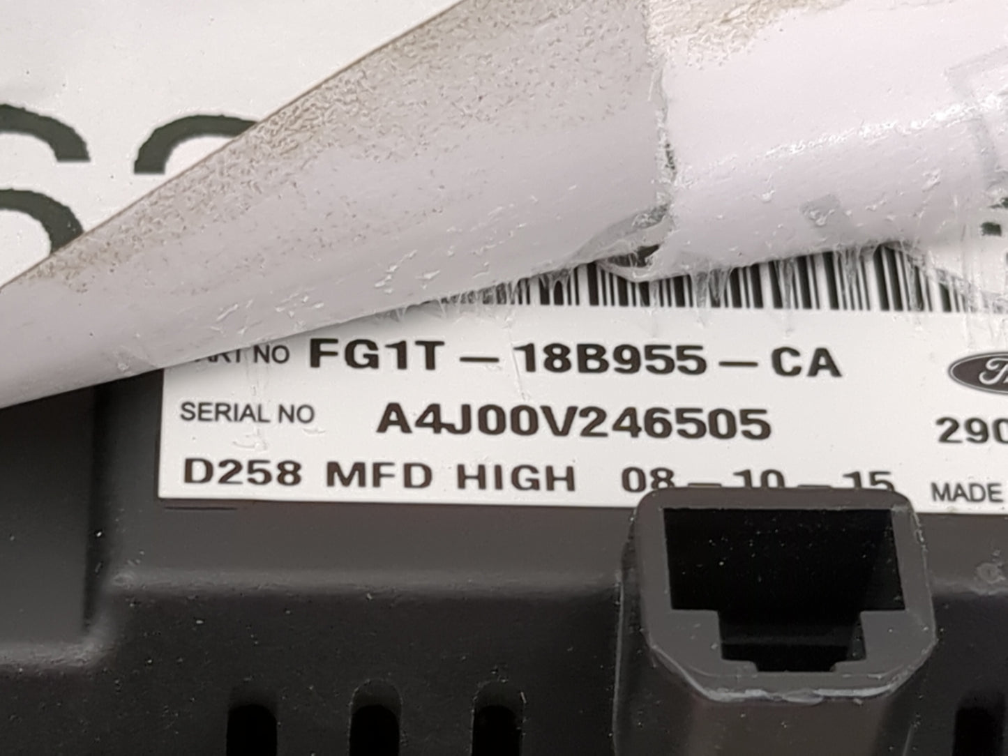 2015-2019 Ford Taurus Am Fm Cd Player Radio Receiver 1463797 - Oemusedautoparts1.com