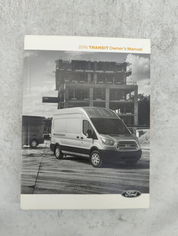 2016 Ford Transit Owners Manual Book Guide P/N:GK3J19A321AA OEM Used Auto Parts