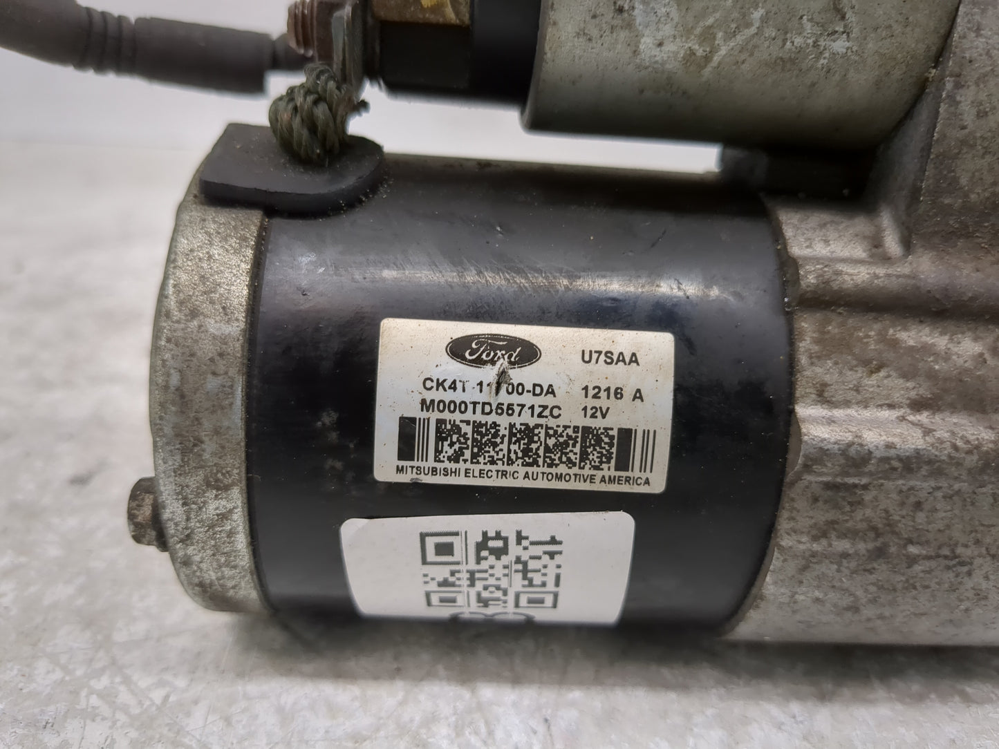 2015-2020 Ford Transit-250 Car Starter Motor Solenoid OEM P/N:CK4T-11000-DA M000TD5571ZC Fits Fits 2015 2016 2017 2018 2019