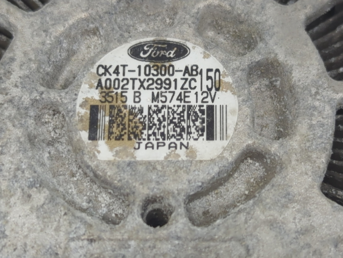 2015-2019 Ford Transit-250 Alternator Replacement Generator Charging Assembly Engine OEM P/N:A002TX2991ZC CK4T-10300-AB Fits