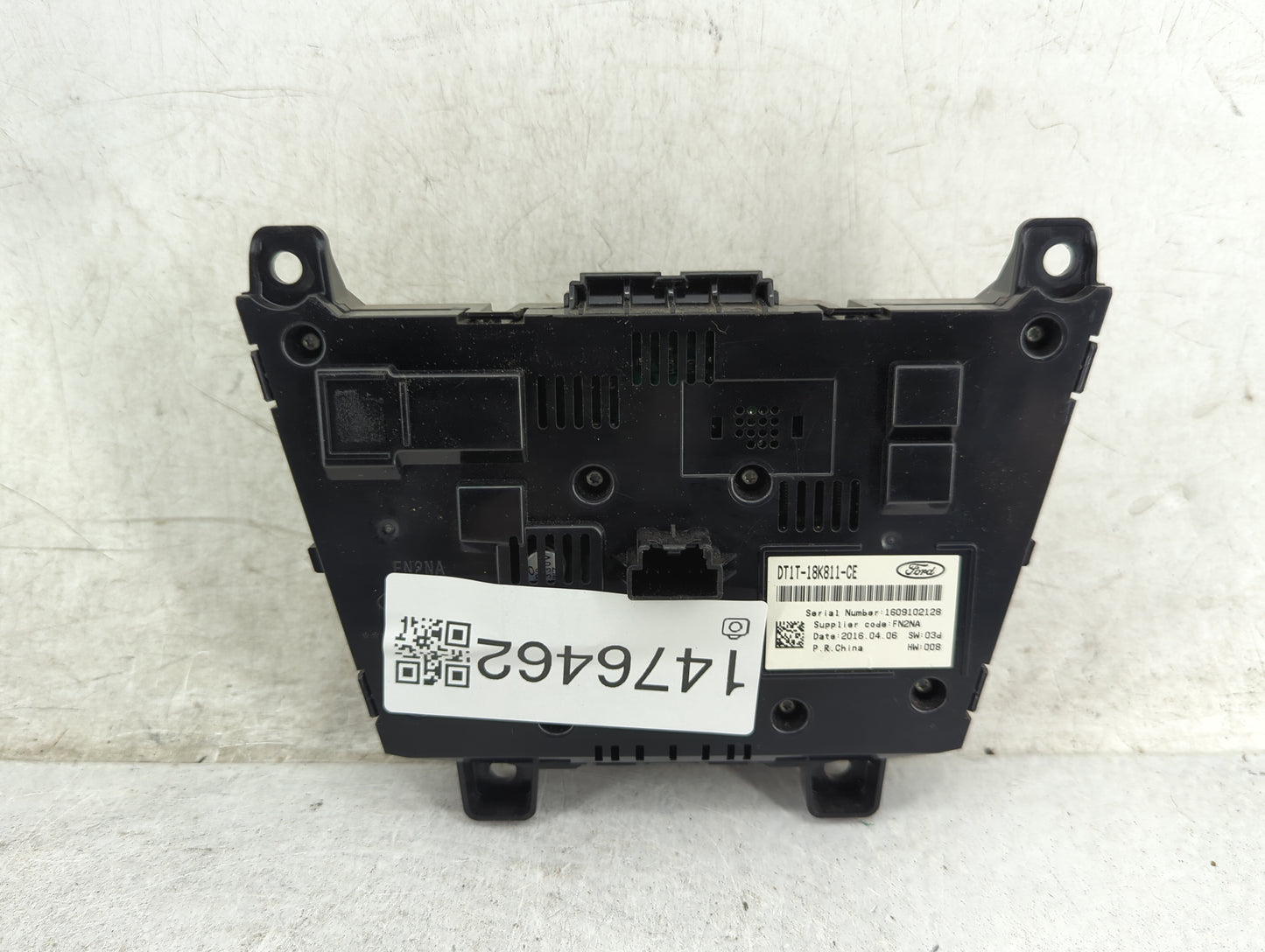 2016 Ford Transit 250 Radio AM FM Cd Player Receiver Replacement P/N:DT1T-18K811-CE Fits OEM Used Auto Parts - Oemusedautopa