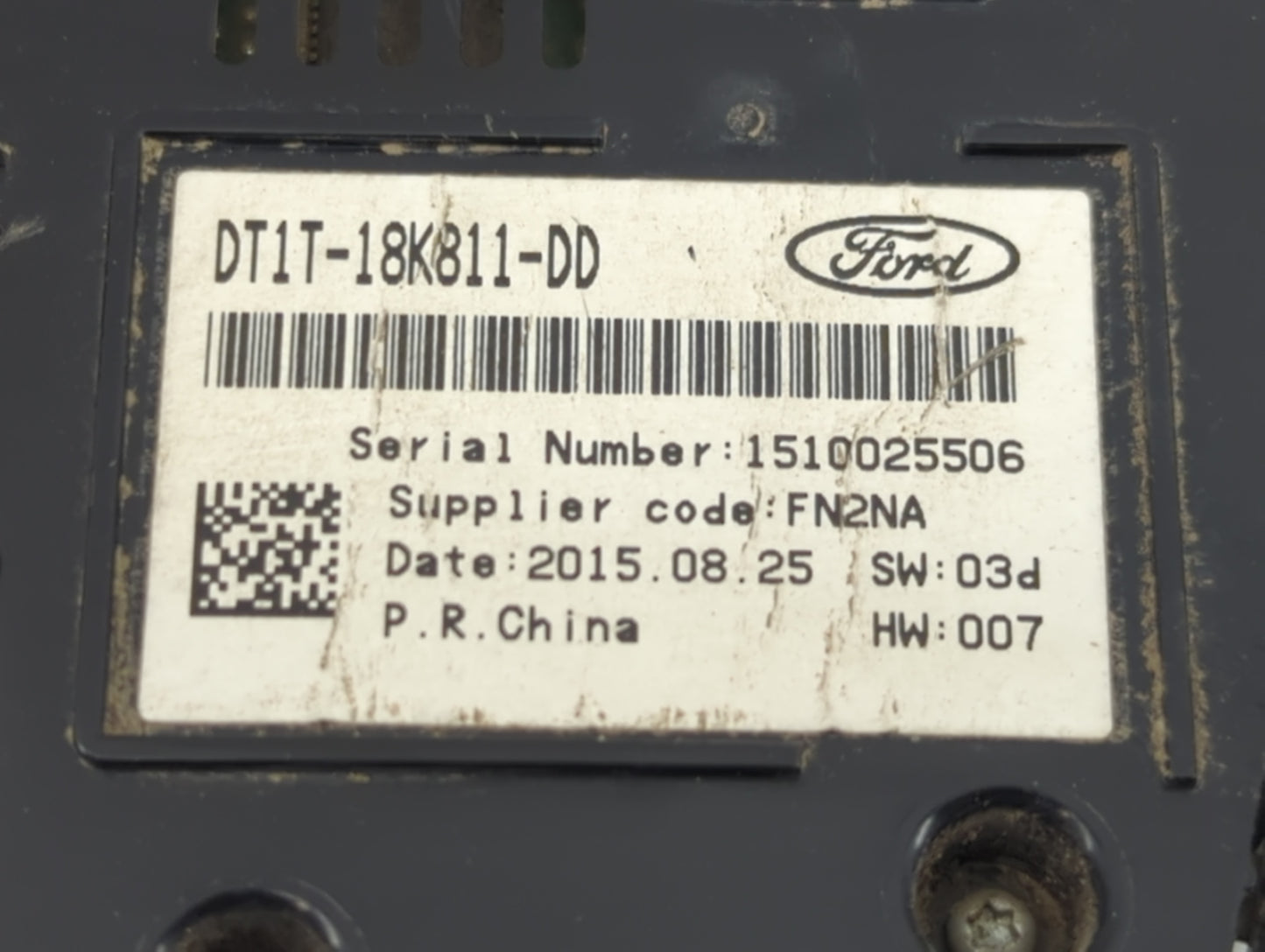 2016 Ford Transit Connect Radio Control Panel - Oemusedautoparts1.com