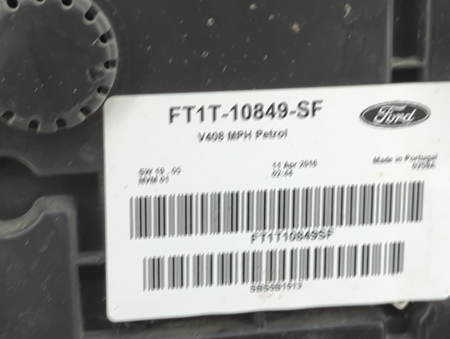 2016 Ford Transit Connect Instrument Cluster Speedometer Gauges P/N:FT1T-10849-SF Miles: Fits OEM Used Auto Parts - Oemuseda