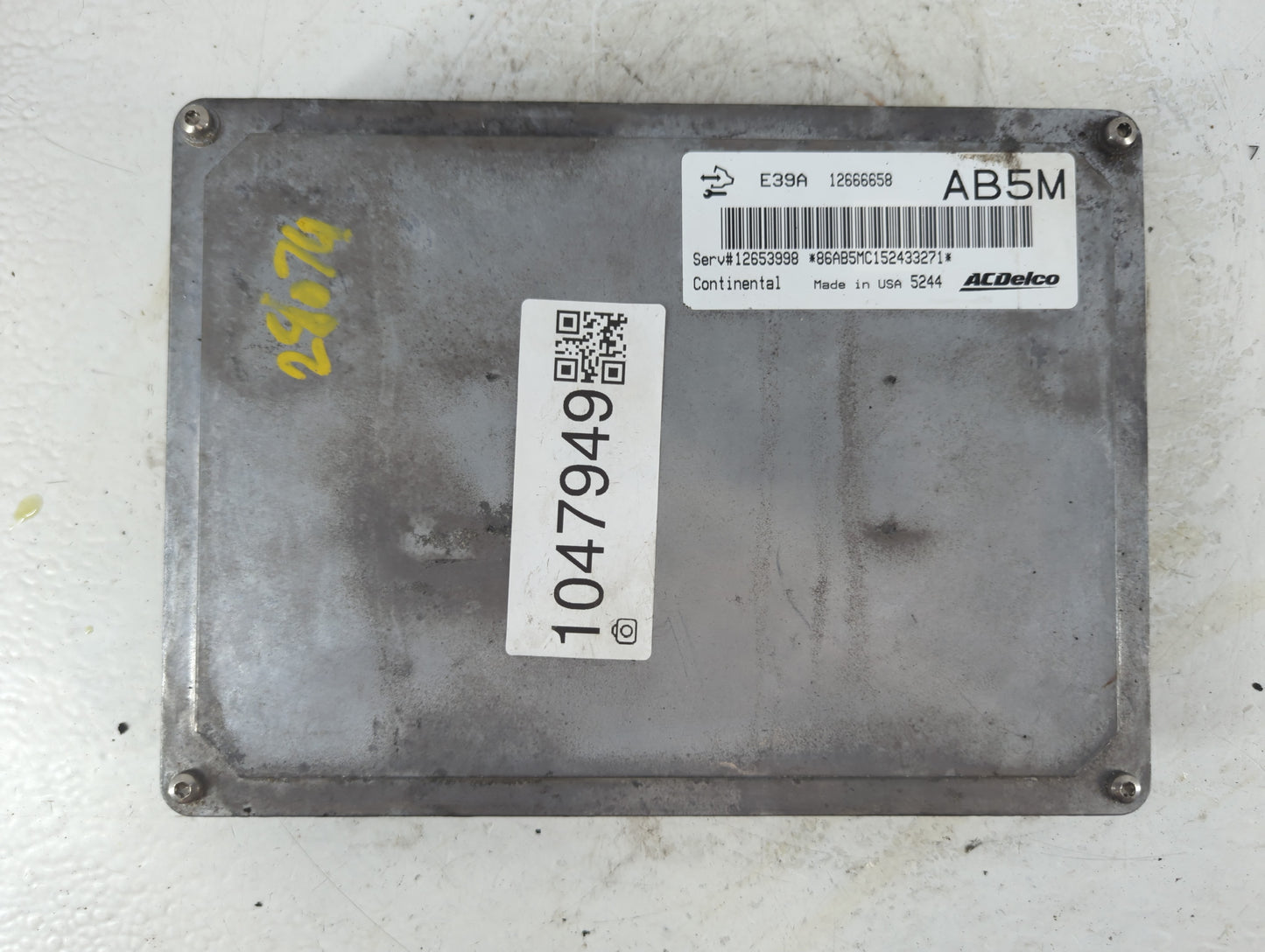 2013-2016 Gmc Acadia PCM Engine Control Computer ECU ECM PCU OEM P/N:12666658 E39A Fits Fits 2013 2014 2015 2016 OEM Used Au