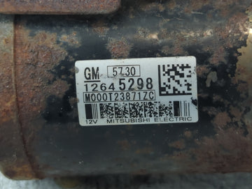 2007-2017 Gmc Acadia Car Starter Motor Solenoid OEM P/N:M000T23871ZC 12645298 Fits OEM Used Auto Parts
