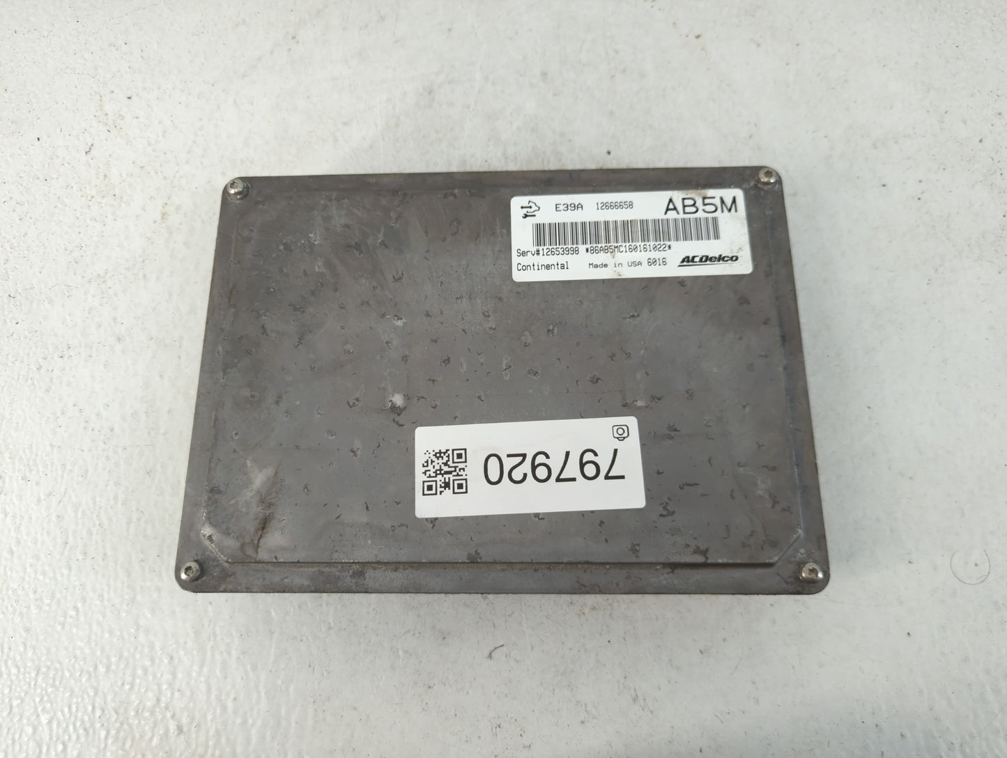 2013-2016 Gmc Acadia PCM Engine Control Computer ECU ECM PCU OEM P/N:12653998 12666658 Fits Fits 2013 2014 2015 2016 OEM Use