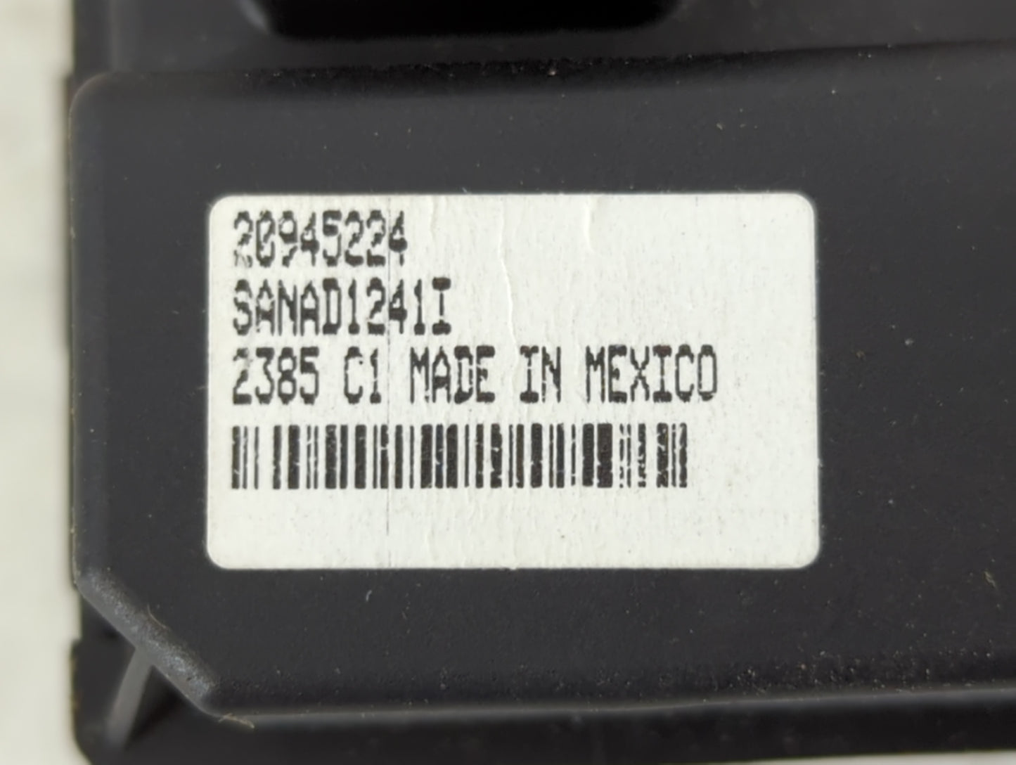 2010-2017 Gmc Acadia Master Power Window Switch Replacement Driver Side Left P/N:20945224 Fits OEM Used Auto Parts - Oemused