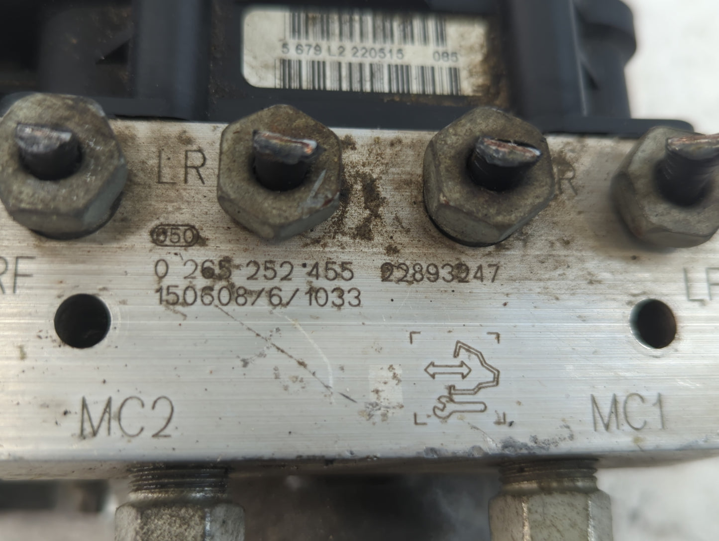 2012-2017 Gmc Acadia ABS Pump Control Module Replacement P/N:22893247 Fits Fits 2012 2013 2014 2015 2016 2017 OEM Used Auto