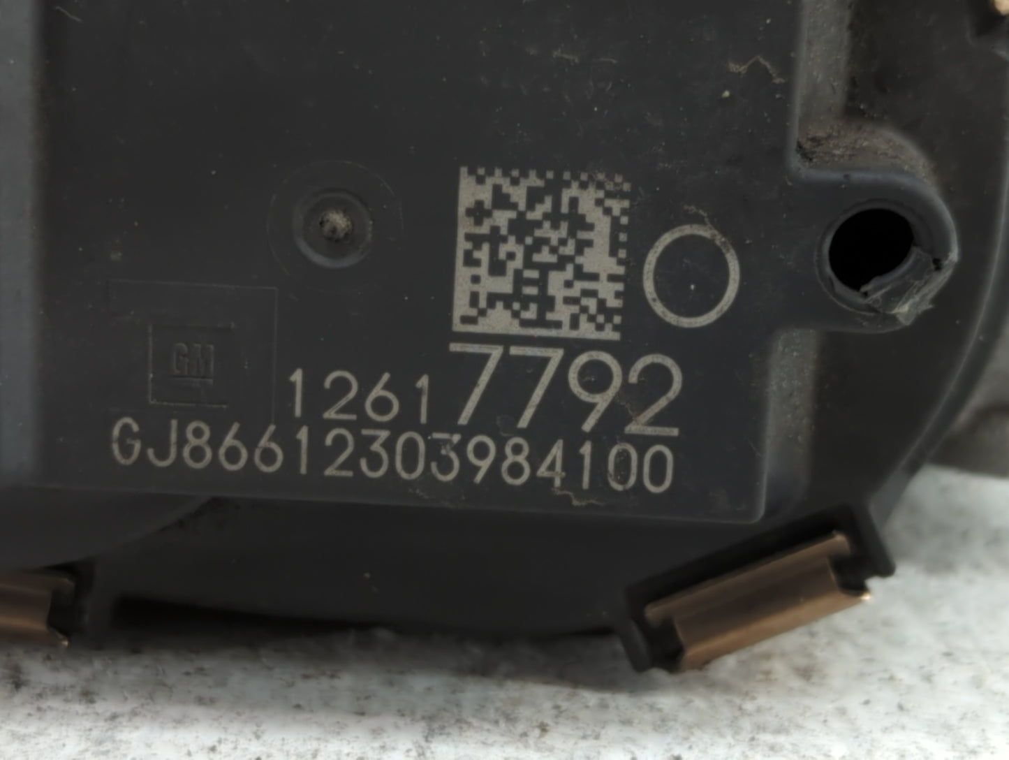 2014-2018 Gmc Sierra 1500 Throttle Body P/N:12678224 12617792 Fits Fits 2014 2015 2016 2017 2018 2019 OEM Used Auto Parts -