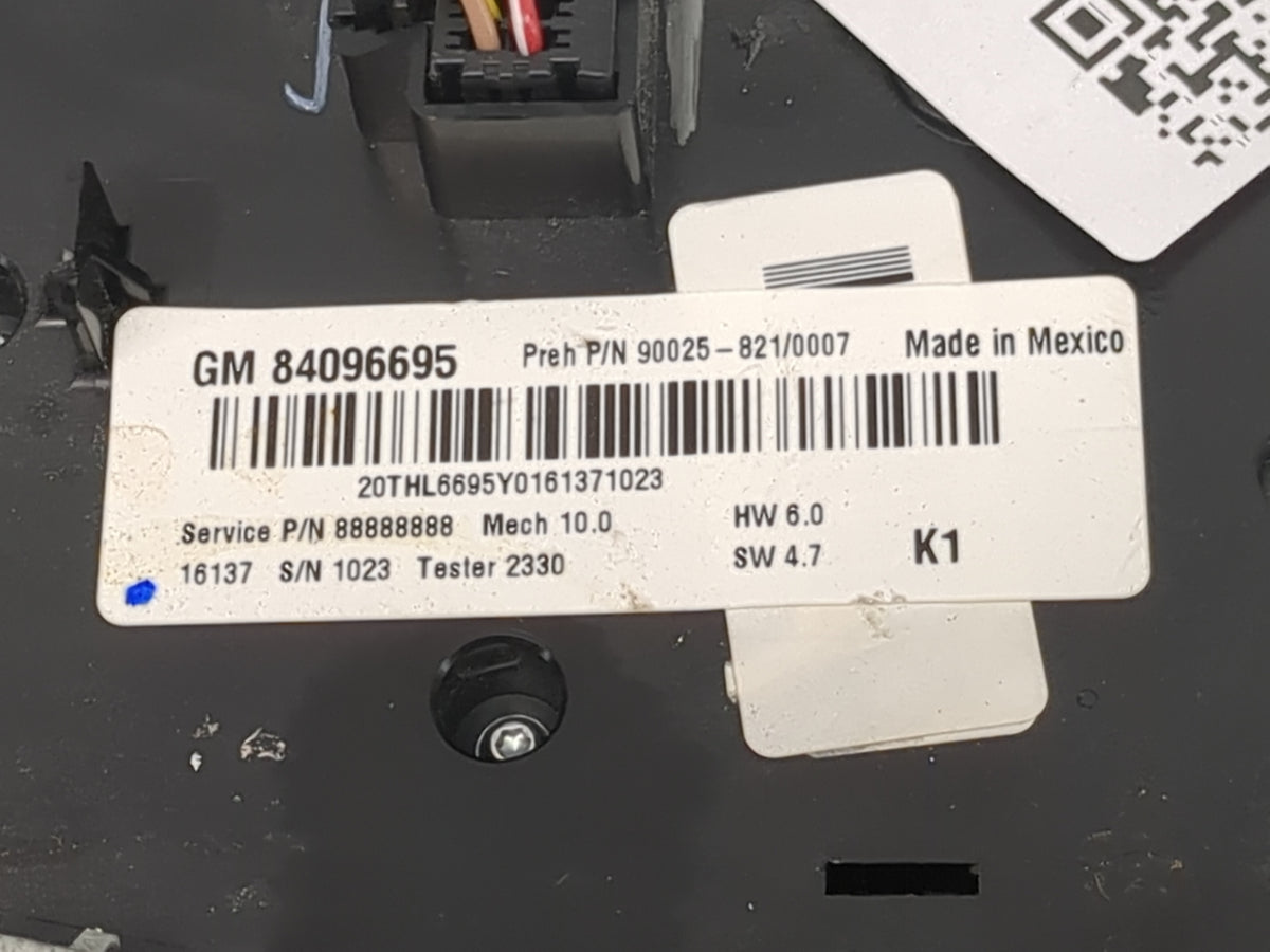 2016-2017 Gmc Terrain Radio Control Panel 1504170 - Oemusedautoparts1.com