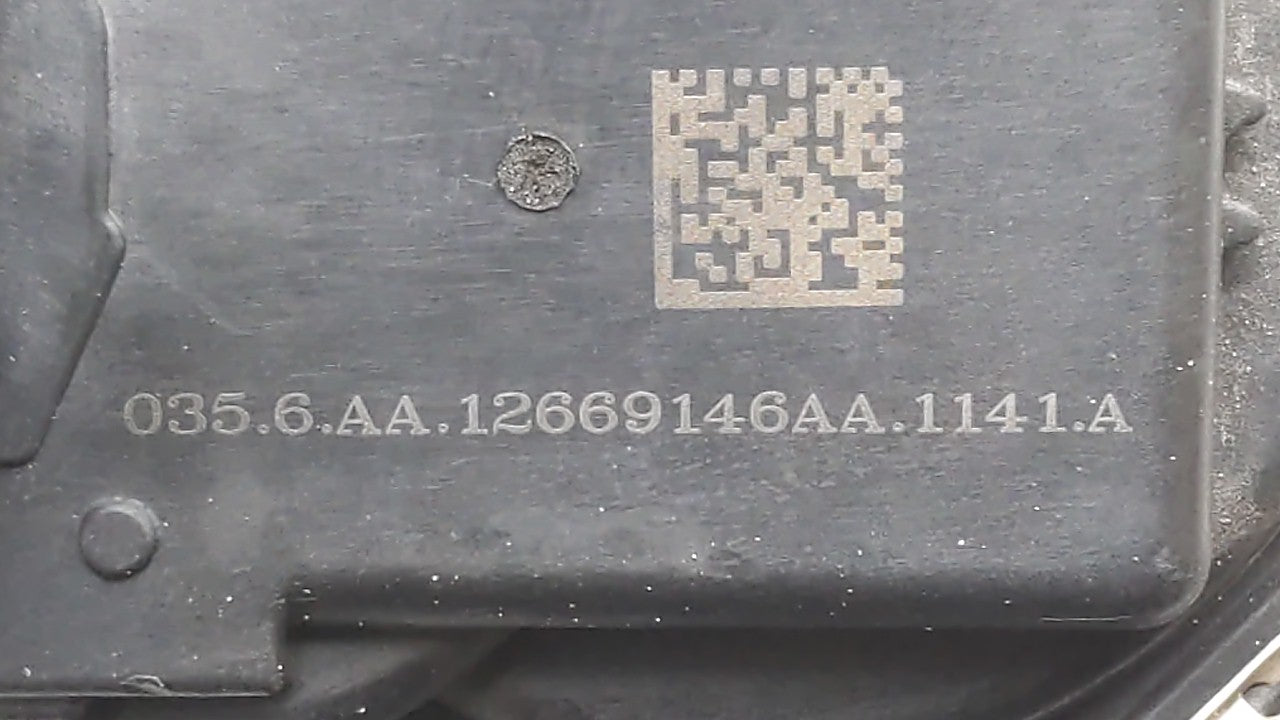 2016-2017 Gmc Terrain Throttle Body P/N:12669146AA 12670834AA Fits Fits 2016 2017 OEM Used Auto Parts - Oemusedautoparts1.co