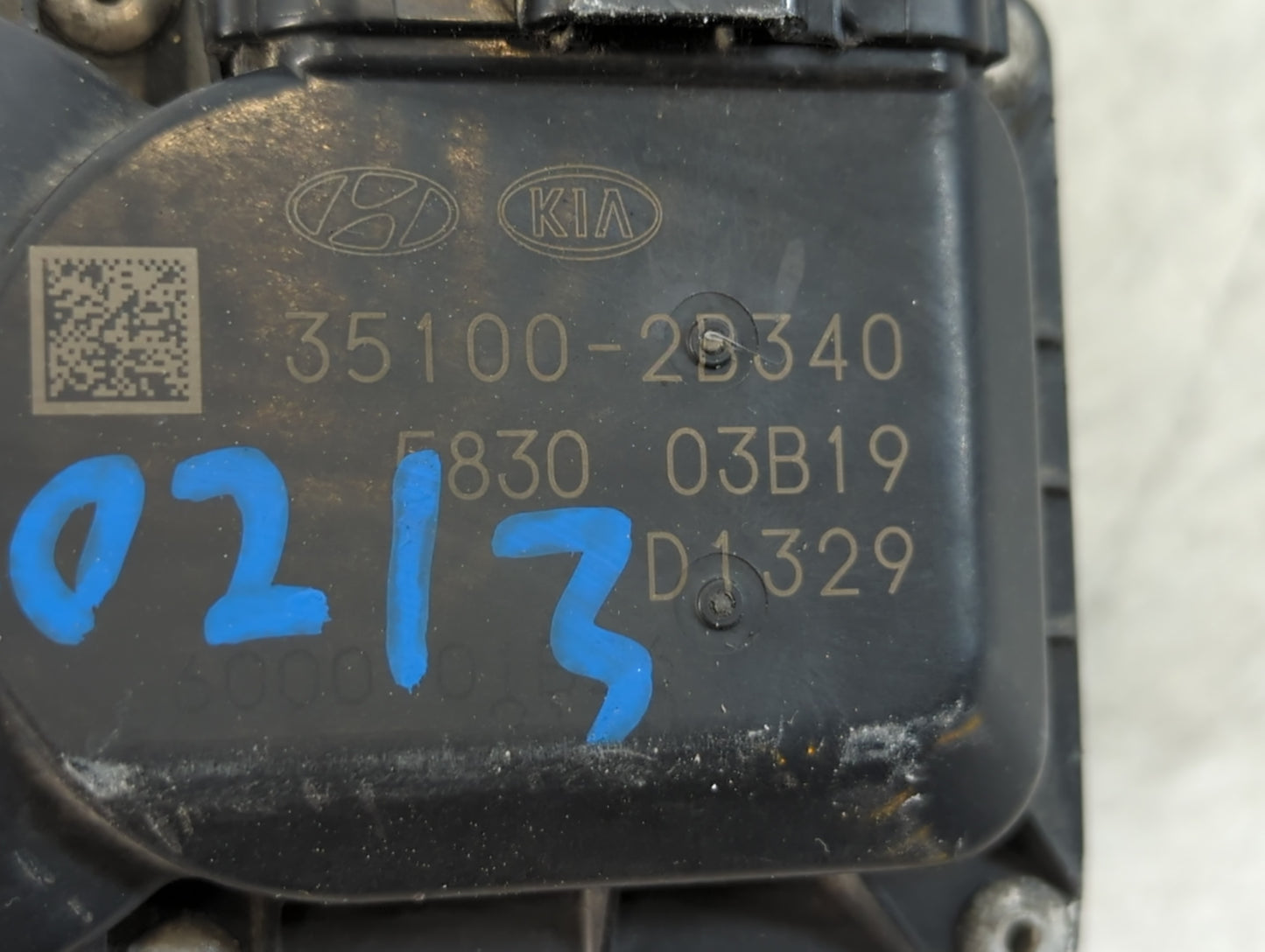 2013-2017 Gmc Terrain Throttle Body P/N:35100-2B340 Fits Fits 2012 2013 2014 2015 2016 2017 2018 2019 2020 2021 2022 OEM Use