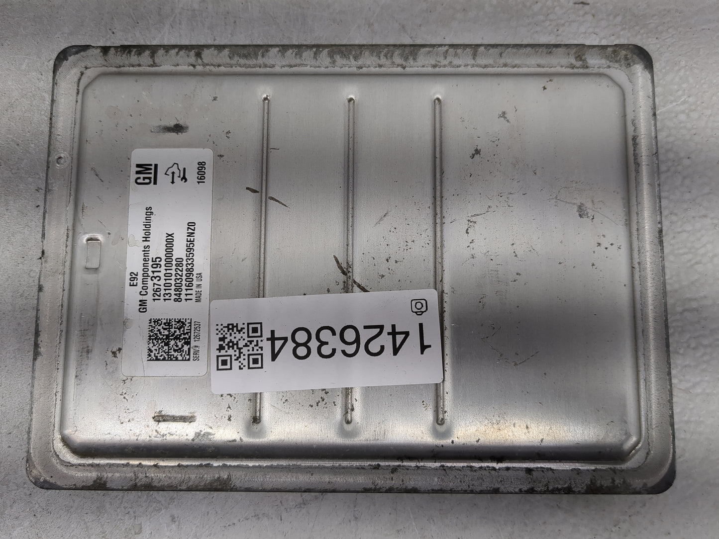 2015-2016 Gmc Yukon PCM Engine Control Computer ECU ECM PCU OEM P/N:12673195 12672537, 84803228 Fits Fits 2014 2015 2016 OEM