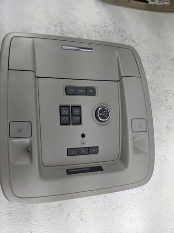 2015-2020 Gmc Yukon Overhead Console W/rear Climate Control Tan