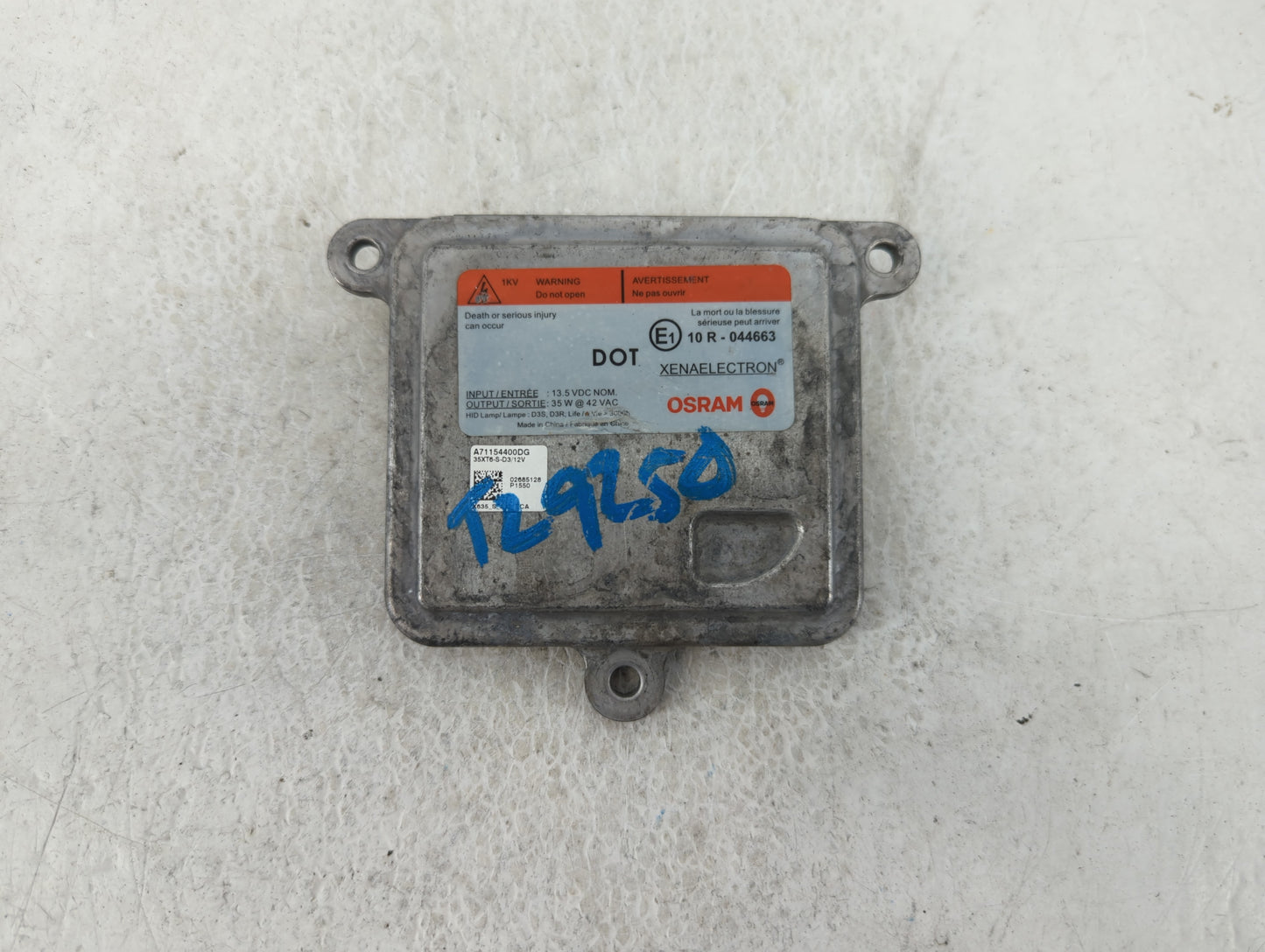 2016 Gmc Yukon Xl Headlight Ballast Head Light - Oemusedautoparts1.com