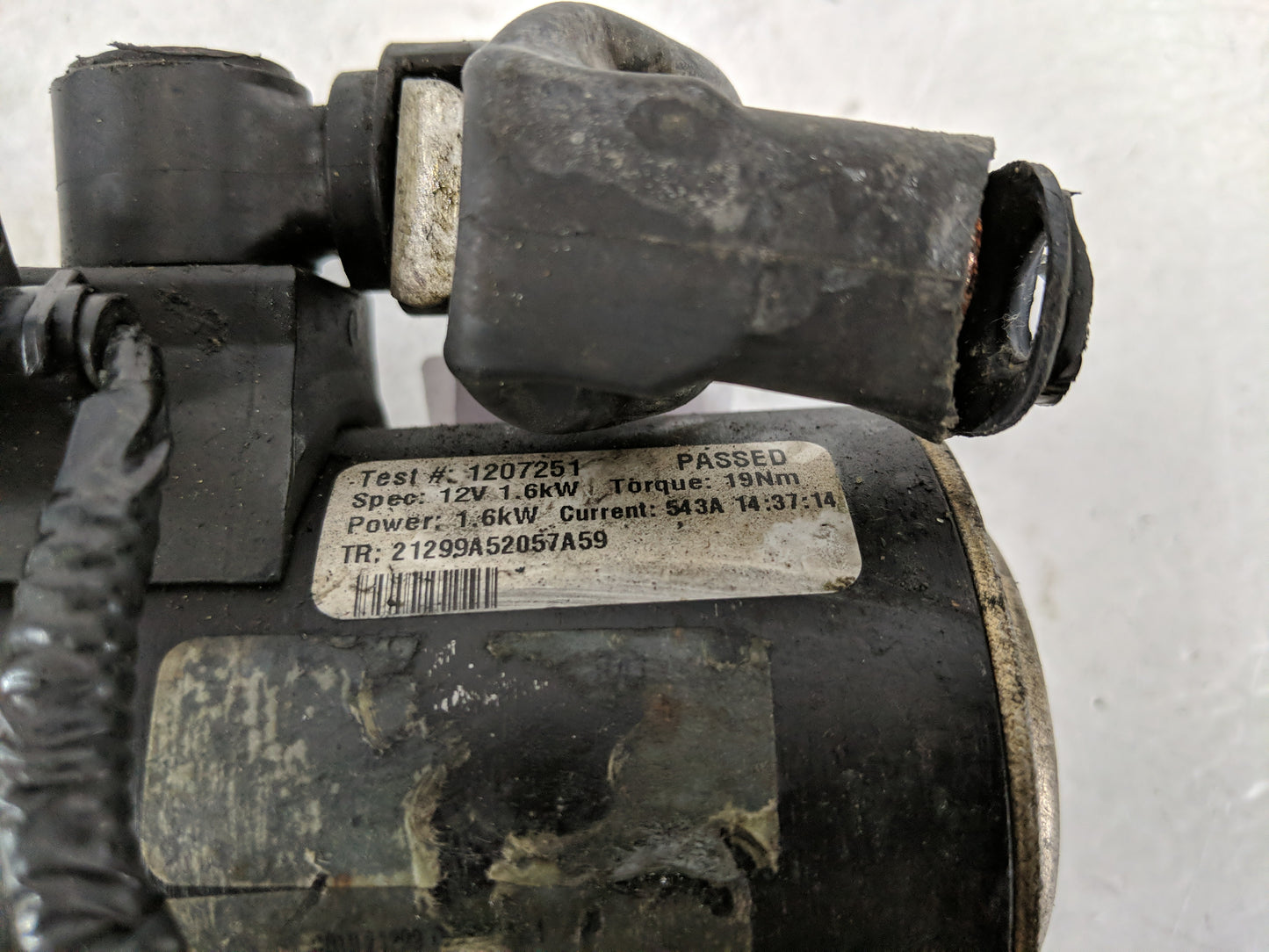 2013-2017 Honda Accord Car Starter Motor Solenoid OEM P/N:SM-74009 Fits Fits 2013 2014 2015 2016 2017 OEM Used Auto Parts -