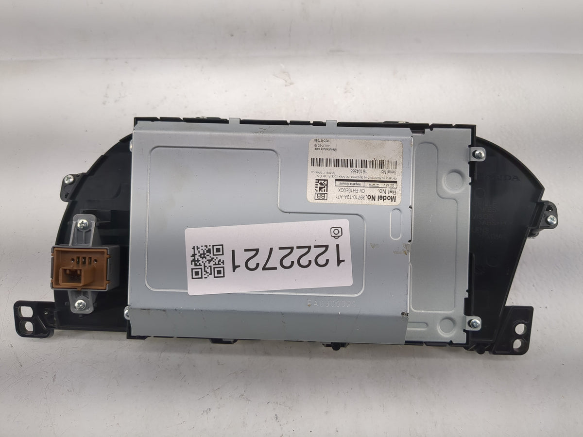 2016-2017 Honda Accord Information Radio Display Screen - Oemusedautoparts1.com
