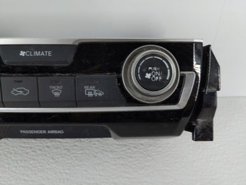 2016-2018 Honda Civic Climate Control Module Temperature AC/Heater Replacement P/N:79600TBAA311M1 Fits Fits 2016 2017 2018 OEM Used Auto Parts
