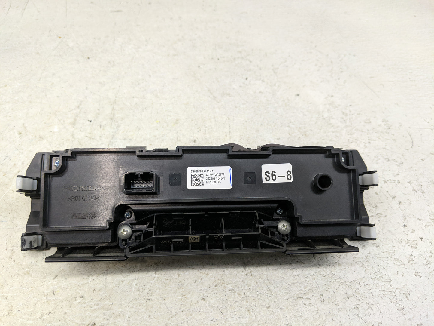 2016-2021 Honda Civic Climate Control Module Temperature AC/Heater Replacement P/N:79600TBAA611M1 Fits OEM Used Auto Parts -