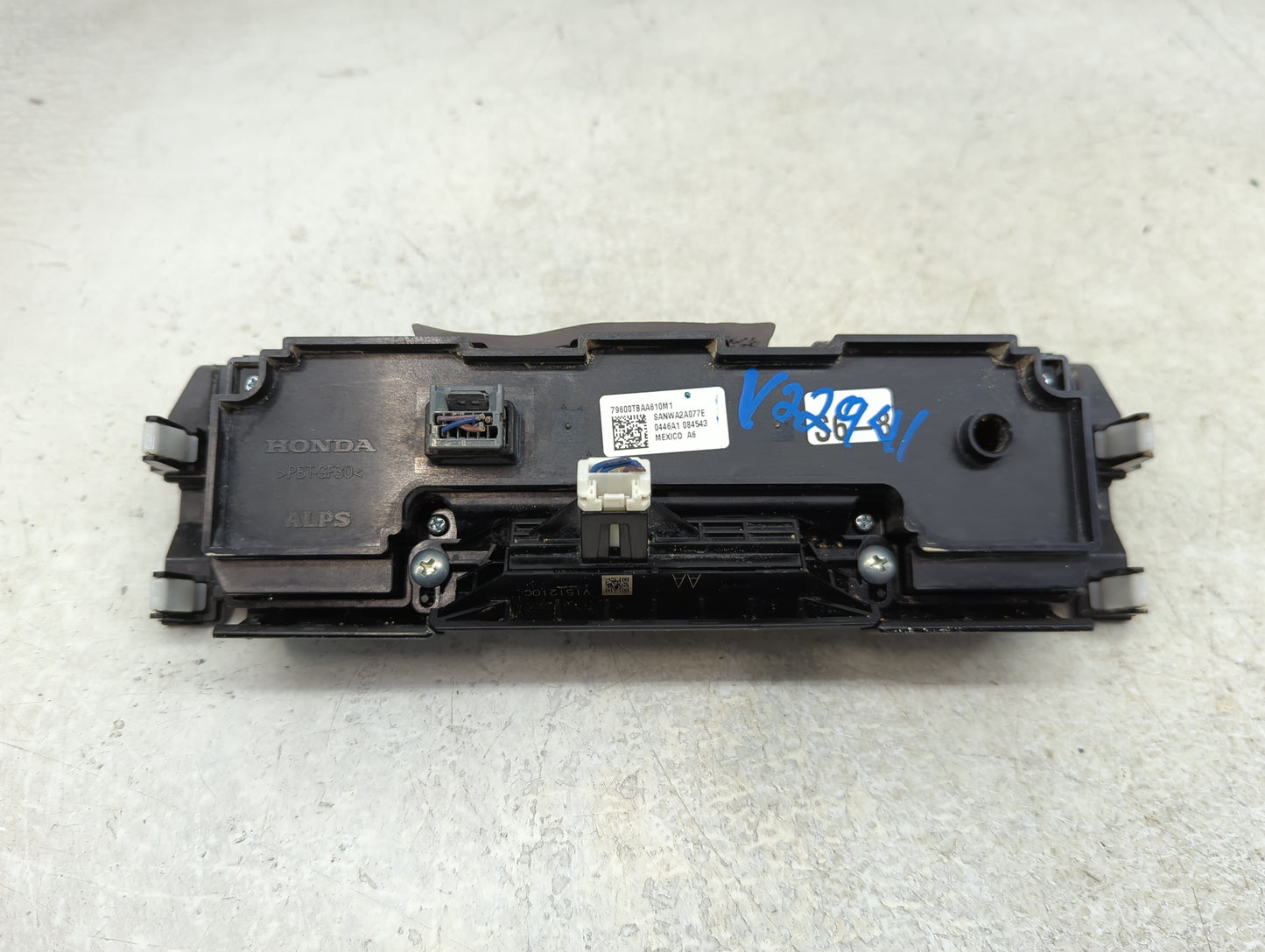 2016-2021 Honda Civic Climate Control Module Temperature AC/Heater Replacement P/N:79600TBAA610M1 Fits OEM Used Auto Parts -