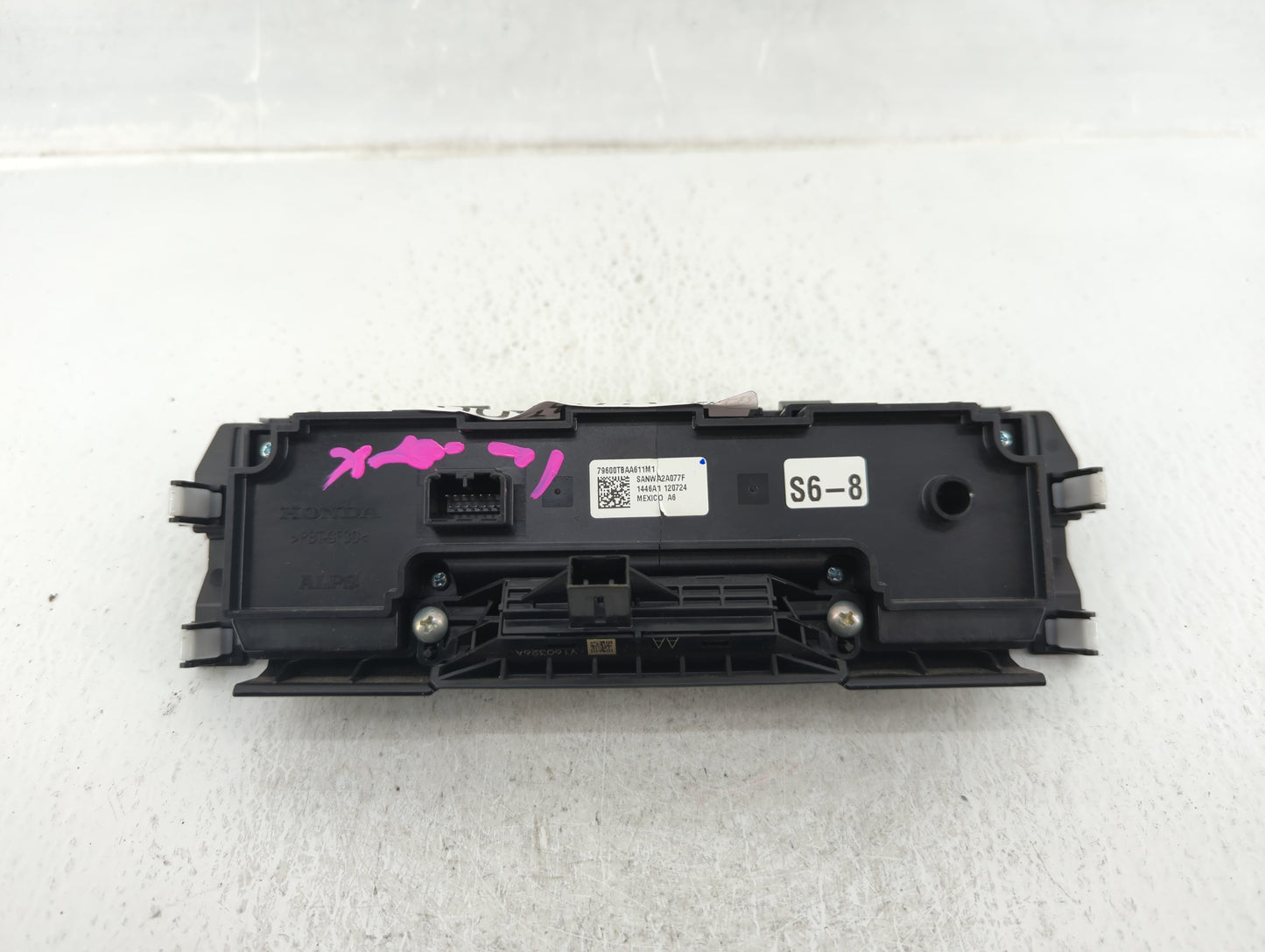 2016-2018 Honda Civic Climate Control Module Temperature AC/Heater Replacement P/N:79600TBAA611M1 Fits Fits 2016 2017 2018 O