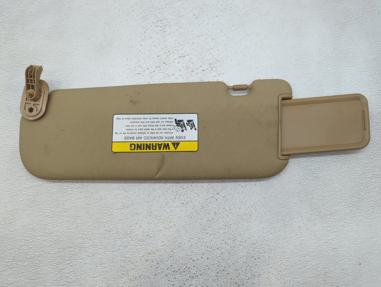 2015-2020 Honda Fit Sun Visor Shade Replacement Passenger Right Mirror Fits Fits 2015 2016 2017 2018 2019 2020 OEM Used Auto