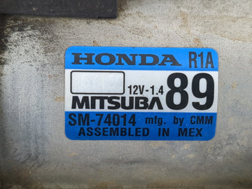 2016-2022 Honda Hr-V Car Starter Motor Solenoid OEM P/N:SM-74014 Fits Fits 2013 2014 2015 2016 2017 2018 2019 2020 2021 2022 OEM Used Auto Parts