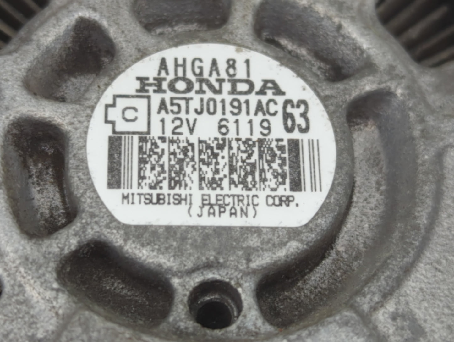 2016-2018 Honda Hr-V Alternator Replacement Generator Charging Assembly Engine OEM P/N:A5TJ0131AC Fits OEM Used Auto Parts -