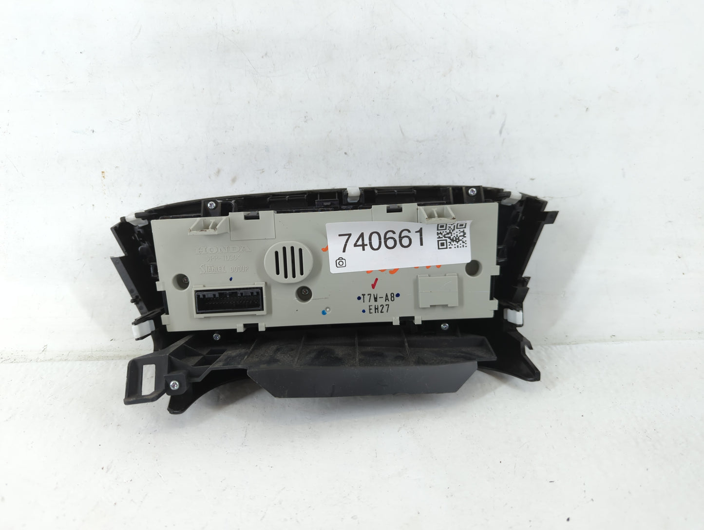 2016-2022 Honda Hr-V Climate Control Module Temperature AC/Heater Replacement P/N:EH27 T7W-AB Fits OEM Used Auto Parts - Oem