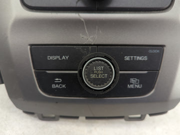 2014-2017 Honda Odyssey Radio AM FM Cd Player Receiver Replacement Fits Fits 2014 2015 2016 2017 OEM Used Auto Parts