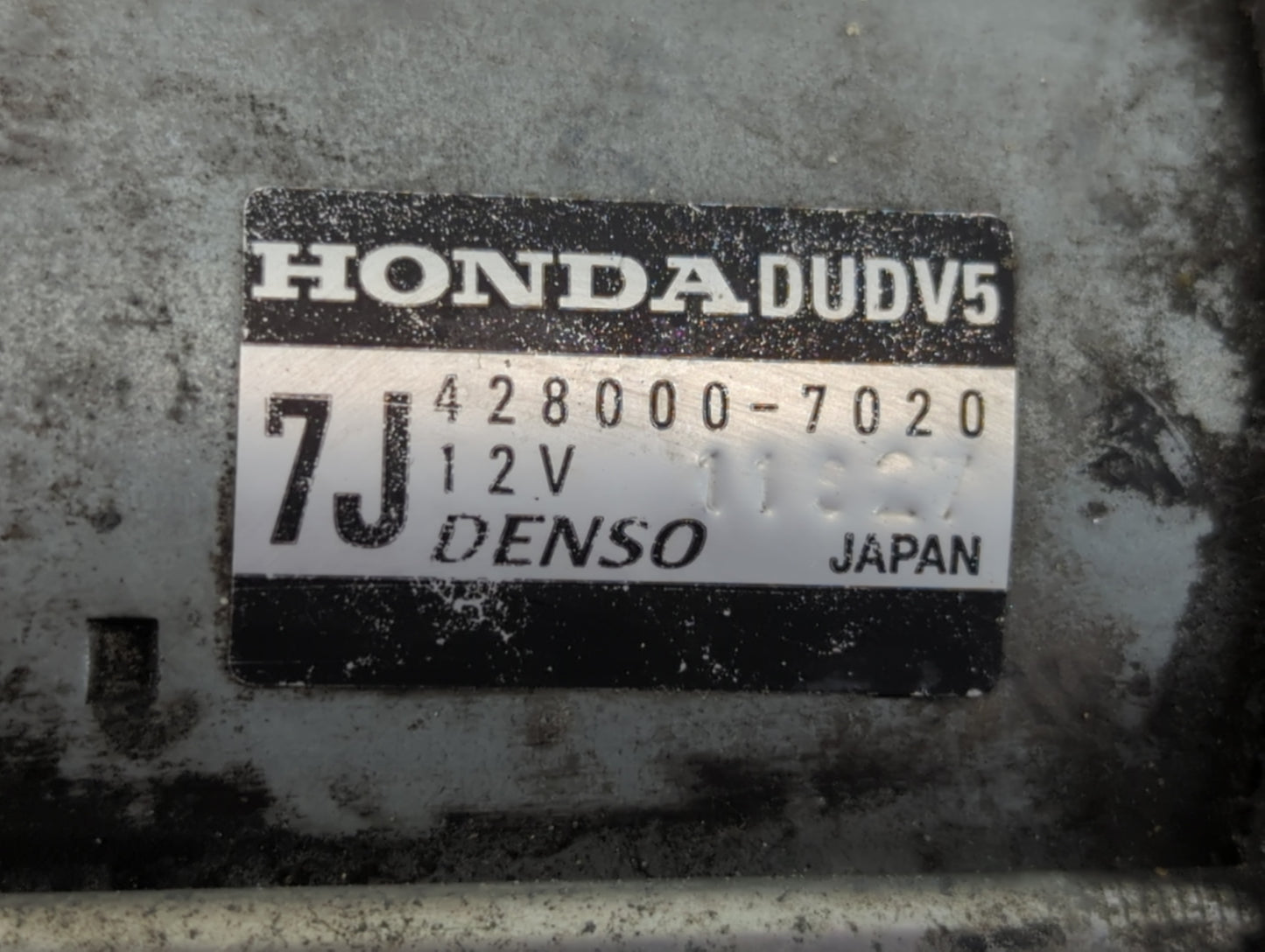 2014-2017 Honda Odyssey Car Starter Motor Solenoid OEM P/N:428000-7020 Fits Fits 2012 2013 2014 2015 2016 2017 2018 2019 202