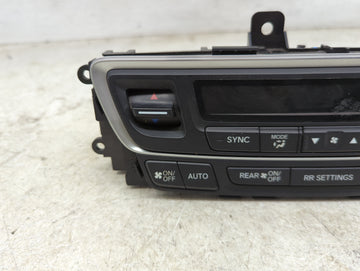 2016-2018 Honda Pilot Climate Control Module Temperature AC/Heater Replacement P/N:79600TG7A611M1 Fits Fits 2016 2017 2018 OEM Used Auto Parts