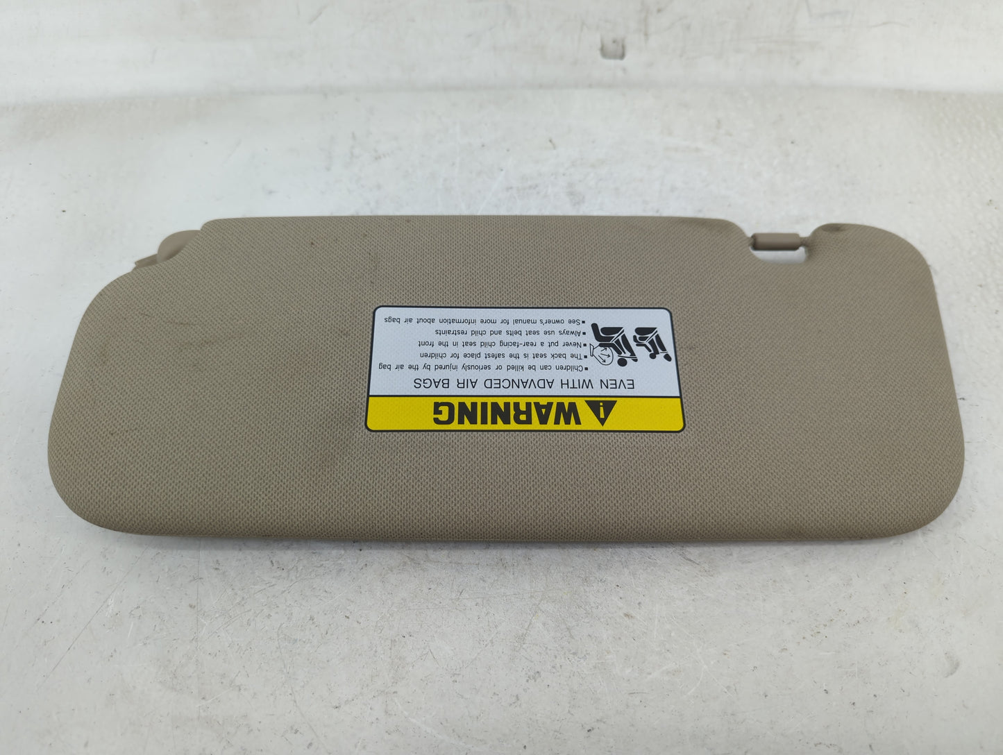 2014-2017 Hyundai Accent Sun Visor Shade Replacement Passenger Right Mirror Fits Fits 2014 2015 2016 2017 OEM Used Auto Part
