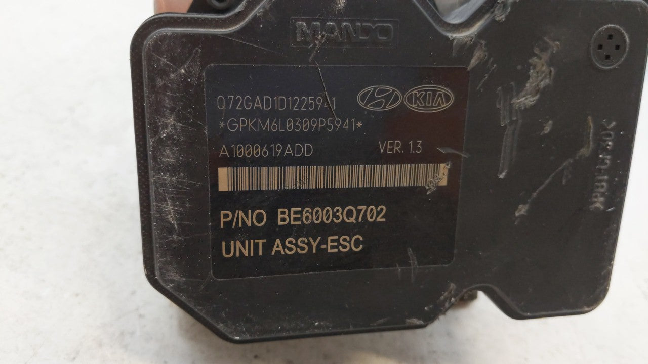2015-2017 Hyundai Accent ABS Pump Control Module Replacement P/N:58920-1R460 Fits Fits 2015 2016 2017 OEM Used Auto Parts -