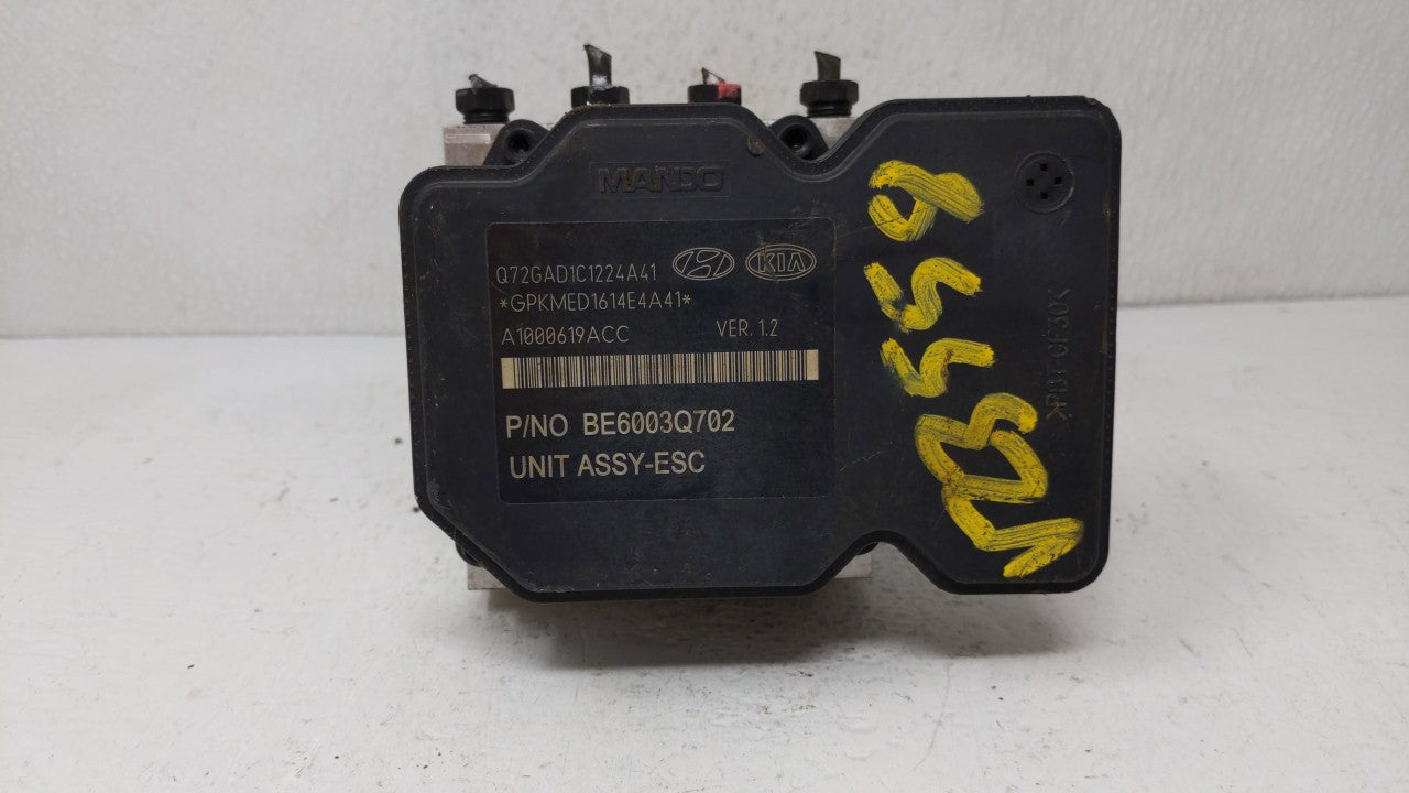2015-2017 Hyundai Accent ABS Pump Control Module Replacement P/N:58920-1R460 Fits Fits 2015 2016 2017 OEM Used Auto Parts -