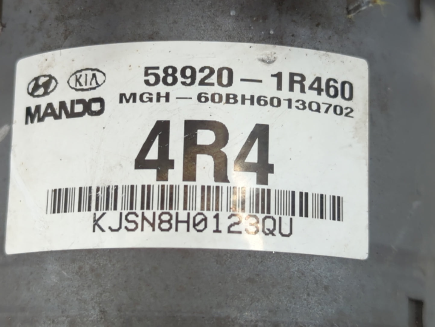 2015-2017 Hyundai Accent ABS Pump Control Module Replacement P/N:58920-1R460 Fits Fits 2015 2016 2017 OEM Used Auto Parts -