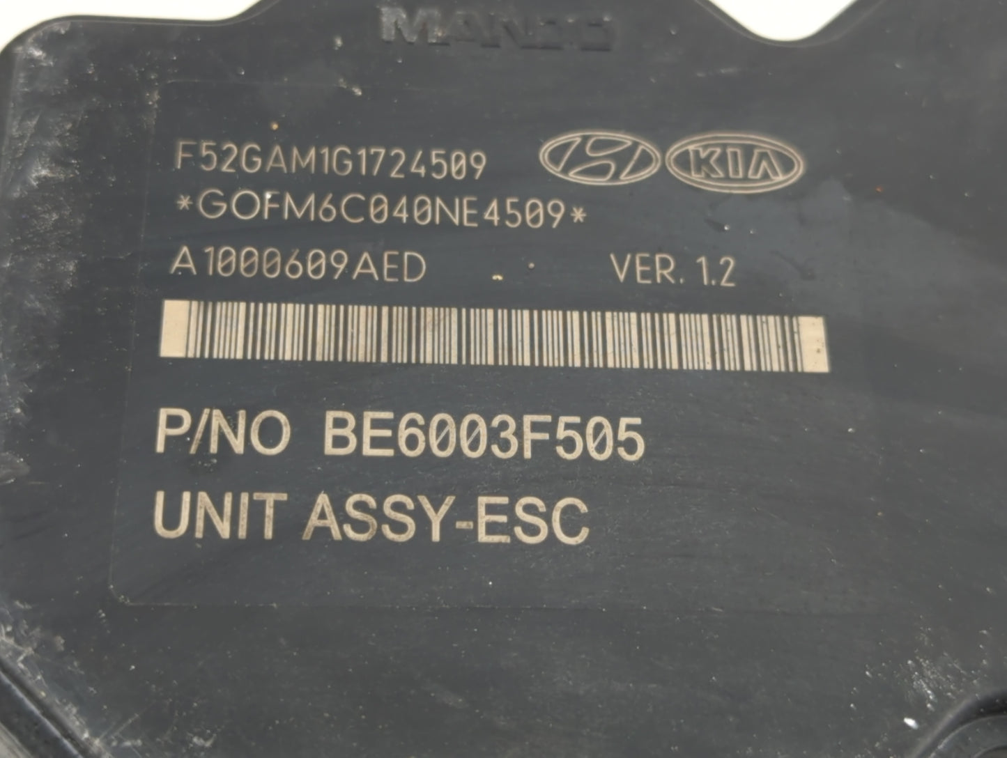 2015 Hyundai Azera ABS Pump Control Module Replacement P/N:58920-3V350 Fits OEM Used Auto Parts - Oemusedautoparts1.com