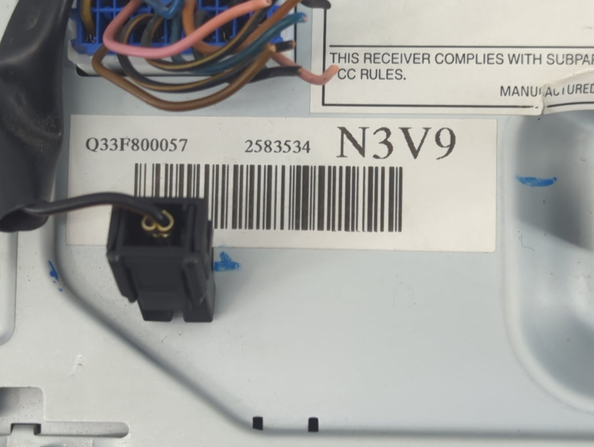 2015-2017 Hyundai Azera Information Radio Display Screen 1387376 - Oemusedautoparts1.com
