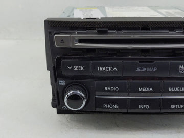 2015-2017 Hyundai Azera Radio AM FM Cd Player Receiver Replacement P/N:96560-3V531VD4 965603V531VD4 Fits Fits 2015 2016 2017 OEM Used Auto Parts