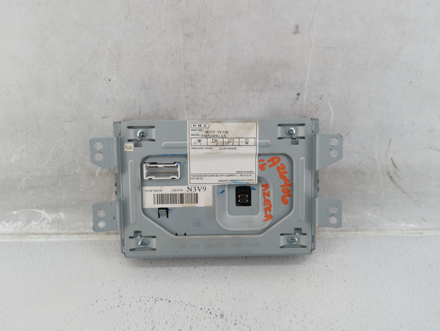 2015-2017 Hyundai Azera Information Display Screen - Oemusedautoparts1.com