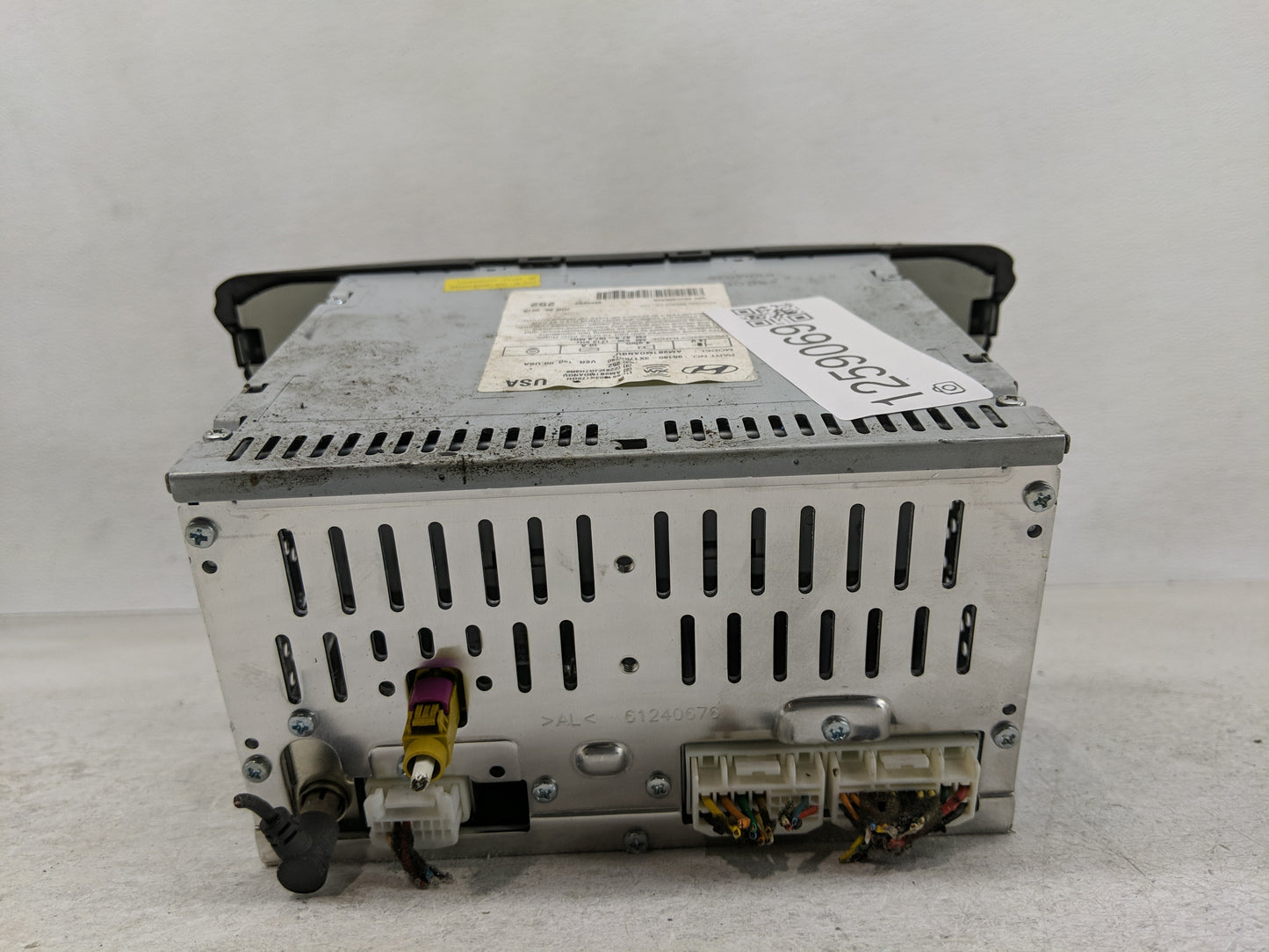 2014-2016 Hyundai Elantra Radio AM FM Cd Player Receiver Replacement P/N:96180-3X175GU Fits Fits 2014 2015 2016 OEM Used Aut
