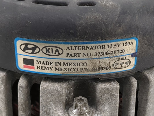 2016 Hyundai Elantra Alternator Replacement Generator Charging Assembly Engine OEM P/N:8400367 37300-2E720 Fits OEM Used Auto Parts