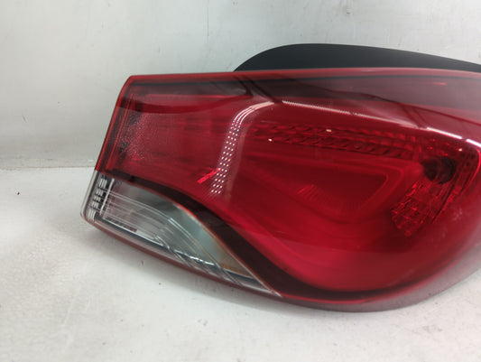 2014-2016 Hyundai Elantra Tail Light Assembly Passenger Right OEM Fits Fits 2014 2015 2016 OEM Used Auto Parts